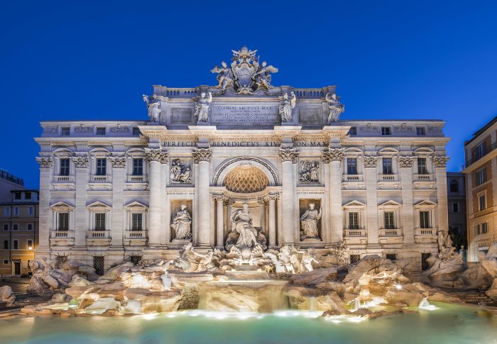 Фонтан Треви – самый большой фонтан Рима