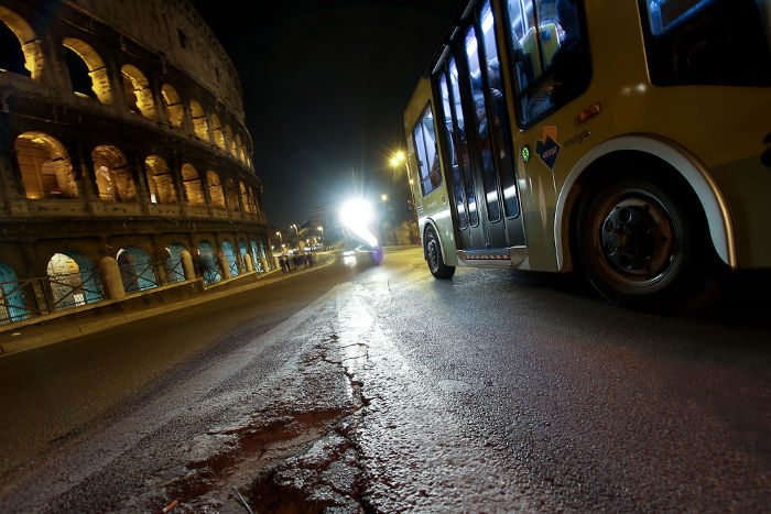 Ночные автобусы в Риме