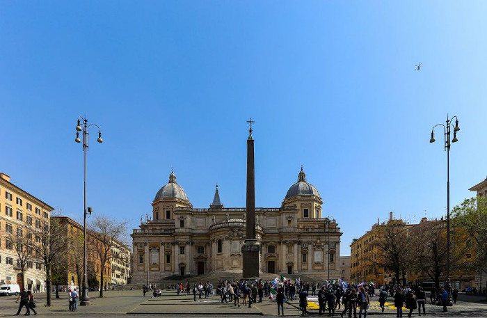 Опасные районы Рима: Basilica di S. Maria Maggiore