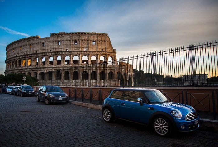 Римский транспорт: парковка