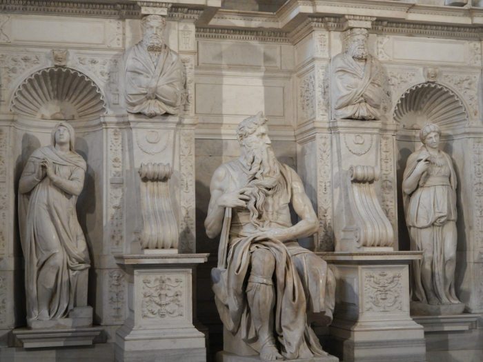Скульптура Мойсей, Микеланджело 