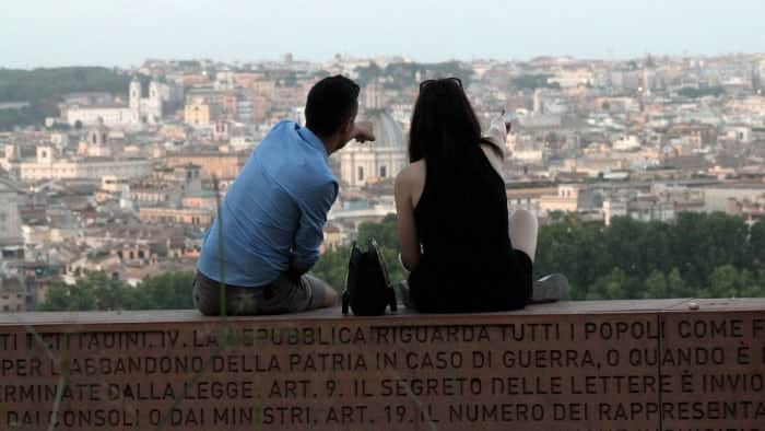 Смотровые площадки в Риме: Холм Джаниколо