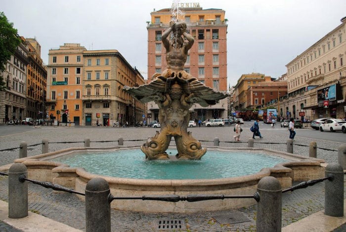 Рим Бернини: Fontana del Tritone