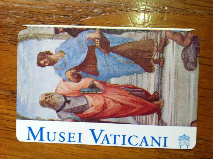 Билеты в Музеи Ватикана куплены заранее
