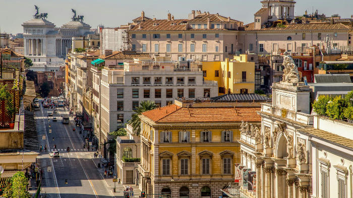 Торговые улицы Рима: Via Nazionale