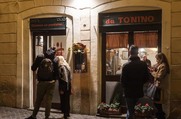 Da Tonino: лучшая паста в Риме