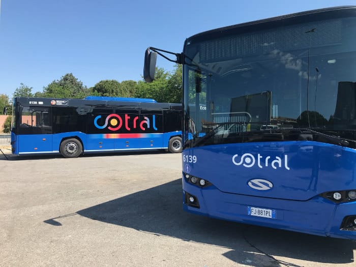 Автобус компании «Cotral»