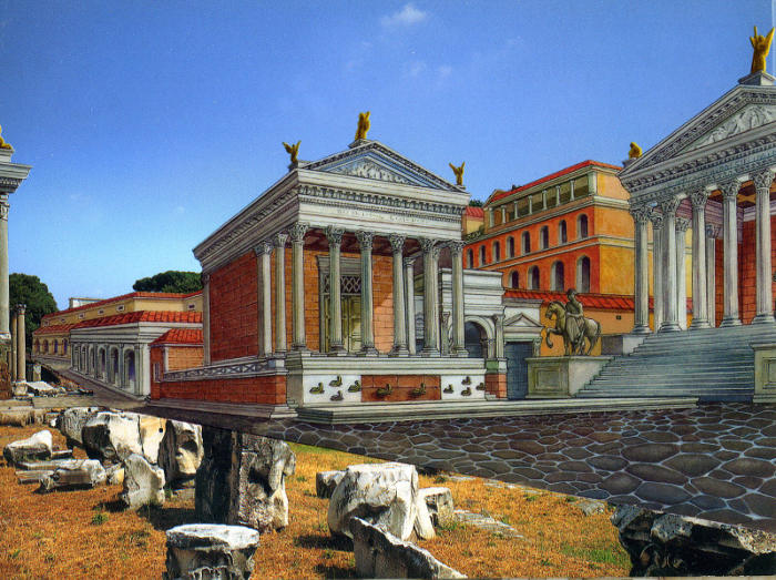 Строительство Храма Юлия Цезаря