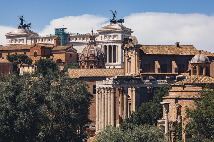 Римский Форум в Вечном городе