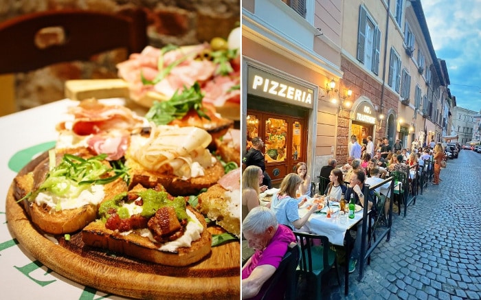 Вкусная пицца в Риме: Ivo a Trastevere