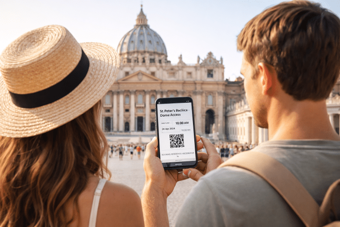 Площадь Святого Петра в Риме