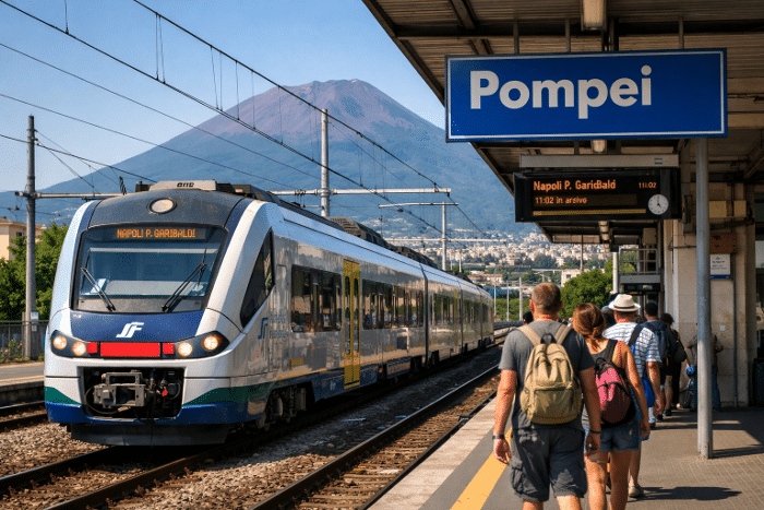 Как добраться в древний город Помпеи