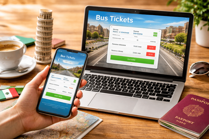 Покупка билетов на автобус через Интернет