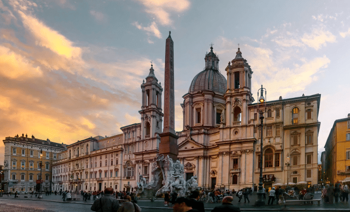 Достопримечательности Рима на площади Навона