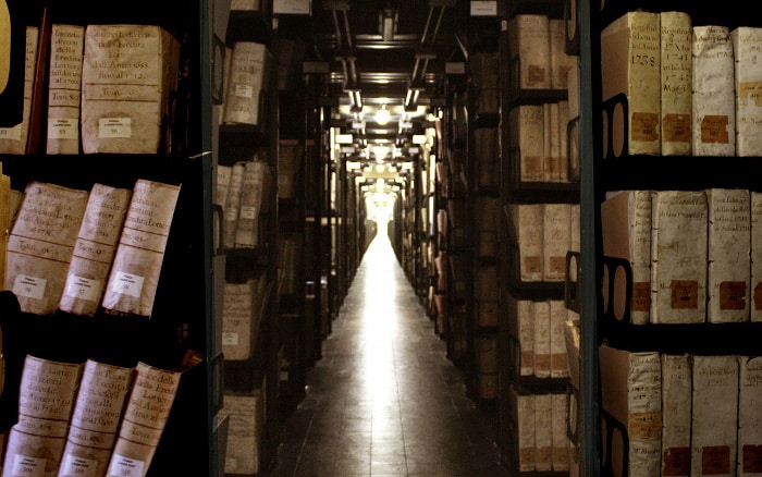 Залы Ватиканской библиотеки