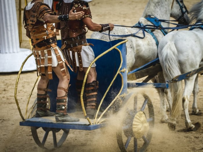 Гладиаторы и легионеры Древнего Рима
