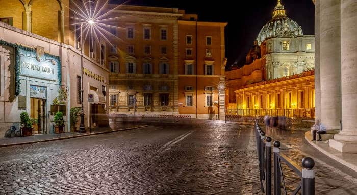 Где жить в Риме туристу католику