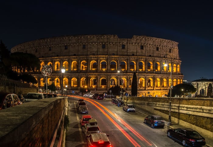Вечерний Рим на автомобиле с панорамной крышей