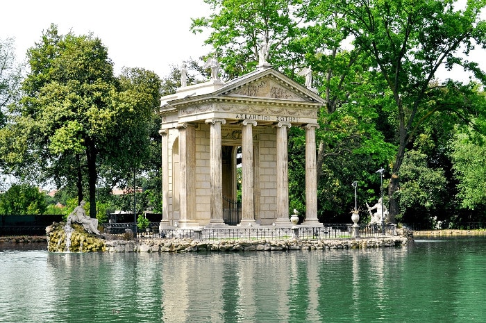 Парк Боргезе в Риме